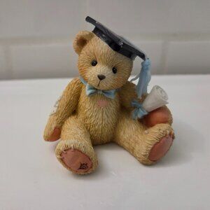 Vintage Cherished Teddies Boy Graduation Bear 1995